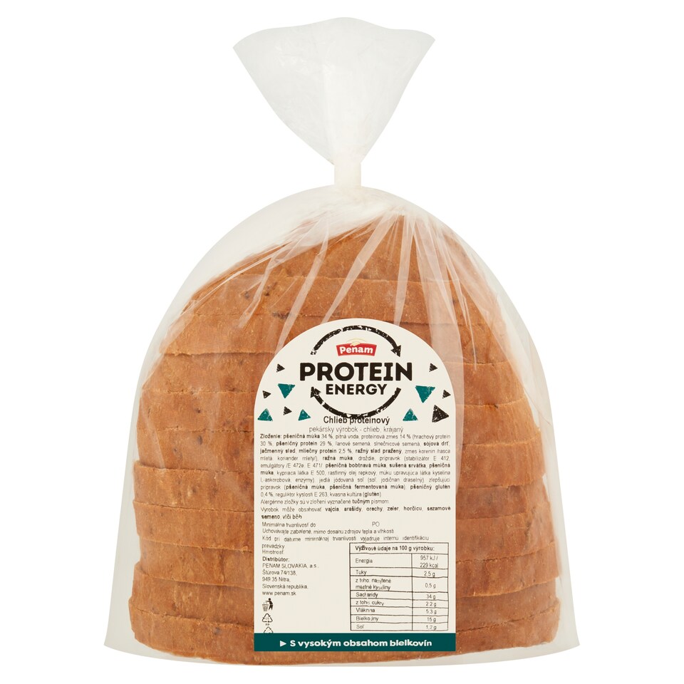 obrázok 1 z Penam Protein Energy chlieb proteínový 450 g