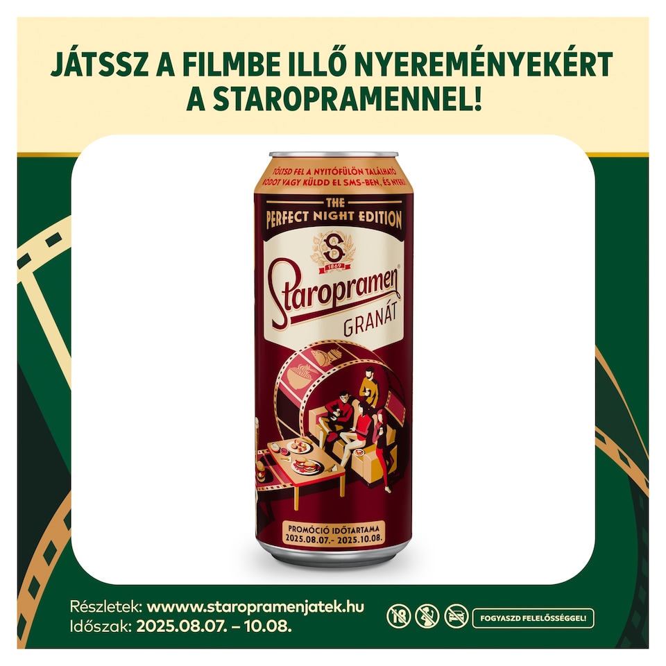 image 1 of Staropramen Granát Semi-Dark Lager Beer 4,8% 0,5 l