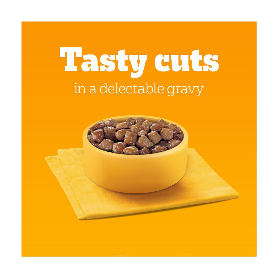 image 1 of PEDIGREE Vitality plus Adult Wet Dog Food Pouches Mixed Selection in Gravy 12x85g