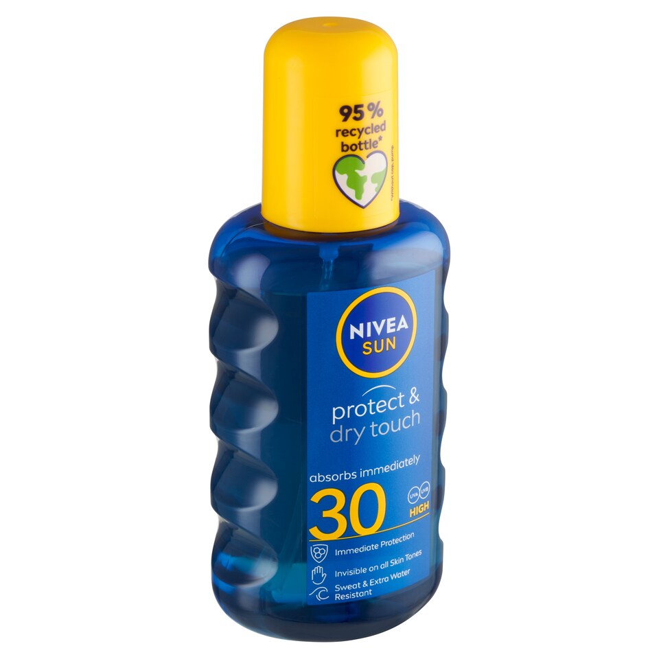 image 1 of Nivea Sun Protect & Dry Touch Invisible Spray SPF 30 200 ml