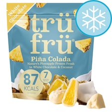trüfrü  Pina Colada Pineapple in White Chocolate & Coconut 200g 