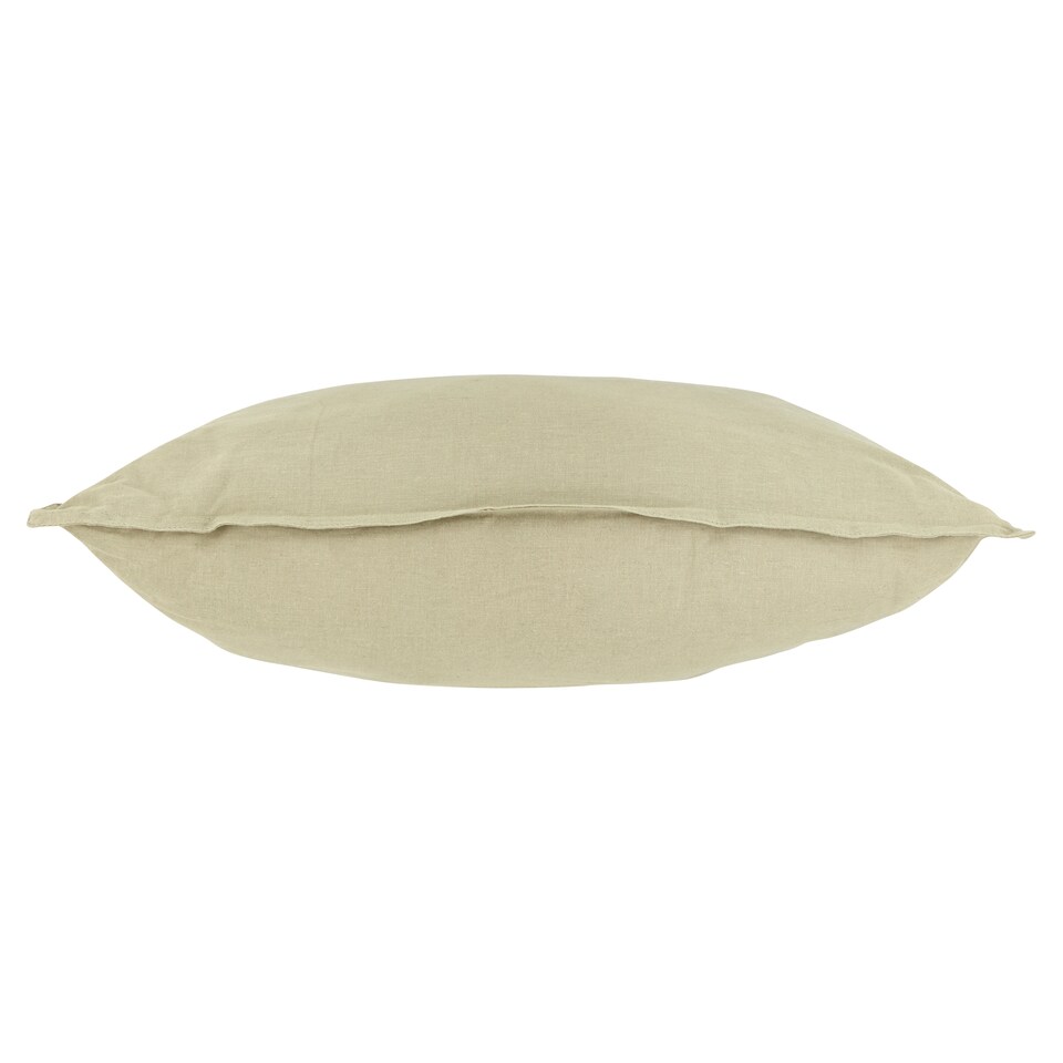 image 1 of Fox & Ivy Linen Tie Cushion