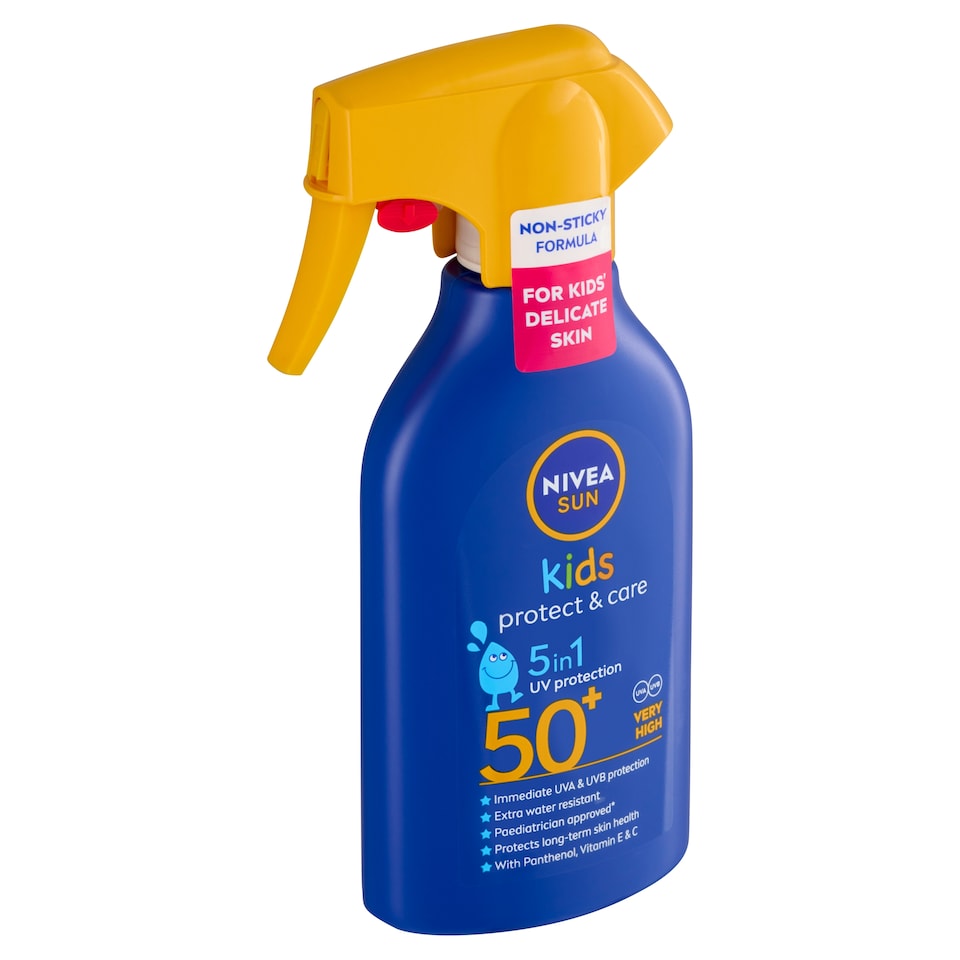 image 1 of Nivea Sun Protect & Care Kids Spray SPF 50+ 250ml