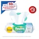 Pampers Harmonie Aqua Nedves Törlőkendő, 3 Csomag = 144 db Törlőkendő  1. kép
