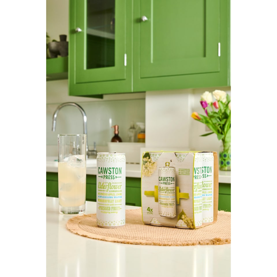 image 1 of Cawston Press Elderflower Lemonade 4 x 250ml