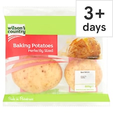 Wilson's Northern Ireland Baking Potatoes 800G
