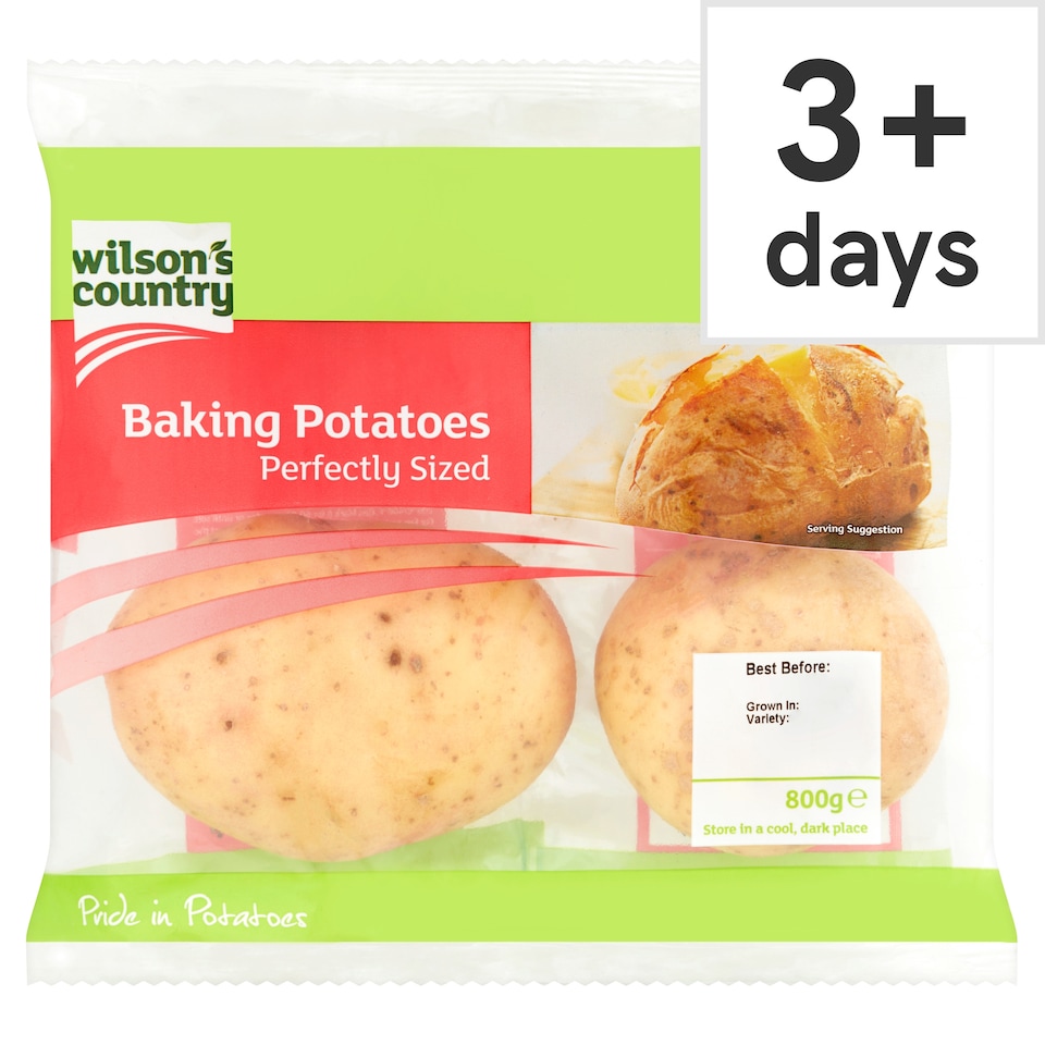 Wilson's Northern Ireland Baking Potatoes 800G