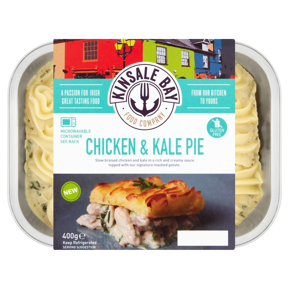 Kinsale Bay Chicken And Kale Pie 400G