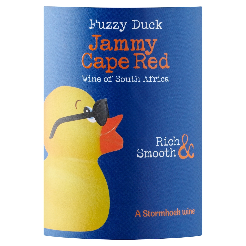 image 1 of Fuzzy Duck Jammy Cape Red 75cl