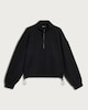 image 4 of F&F Active AFTERCLASS Half Zip Sweatshirt in Black