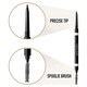 image 4 of Max Factor Brow Brow Shaper Brown 0.09G