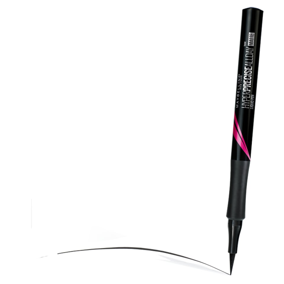 image 1 of Maybelline Hyper Precise Matte Black 1Ml