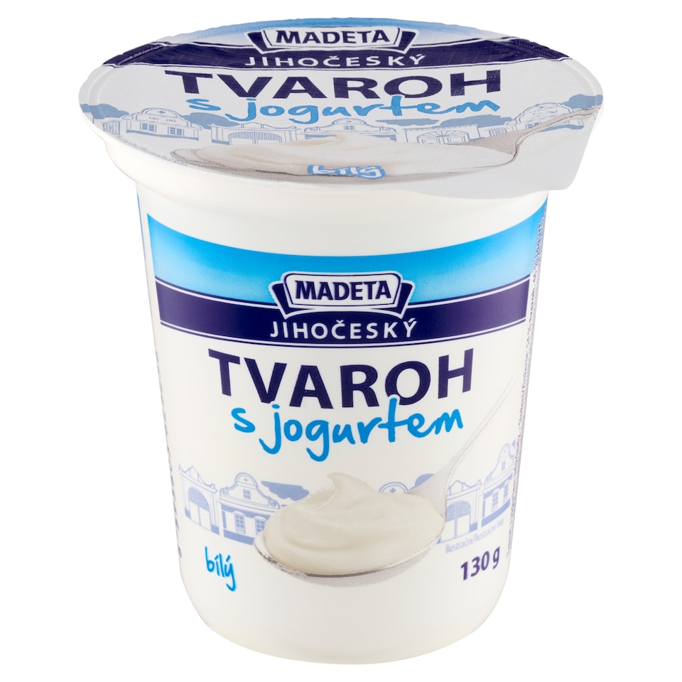 image 1 of Madeta South Bohemian Plain Curd Cheese with Yogurt 130g