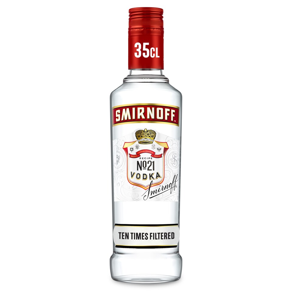 image 1 of Smirnoff No.21 Red Label Vodka 35cl