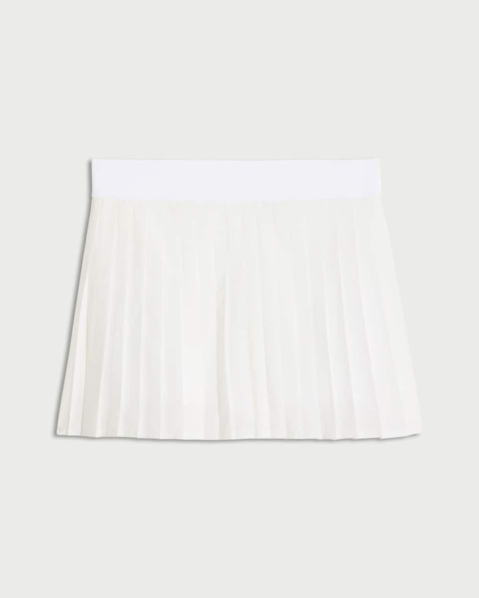 image 1 of F&F Active ULTRAMOVE Pleated Racquet Skirt in White