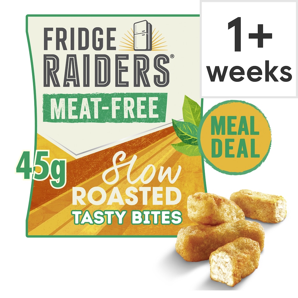 Fridge Raiders Meat Free Slow Roasted Tasty Bites 45G