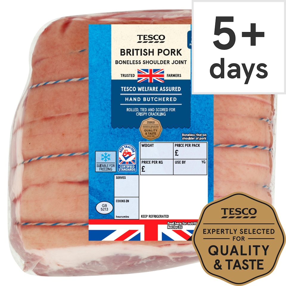 Tesco Large Pork Shoulder Joint