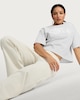 image 3 of F&F Active Pure Cotton Sunday Club Slogan T-Shirt in Grey Marl
