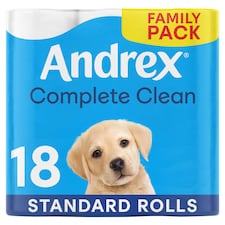 Andrex Classic Clean Toilet Paper 18 Rolls
