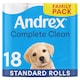 image 1 of Andrex Classic Clean Toilet Paper 18 Rolls