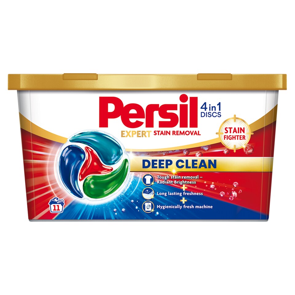 obrázok 1 z Persil Discs 4in1 Expert Stain Removal dávkovaný prací prostriedok 11 praní 187 g