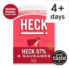 Heck 6 97% Pork Sausages 400G