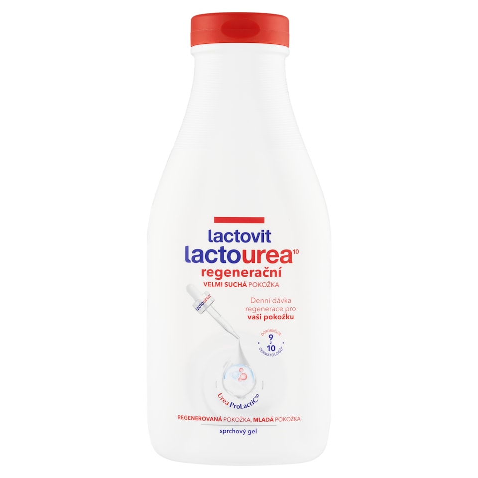 image 1 of Lactovit Lactourea¹⁰ Regenerating Shower Gel 500 ml