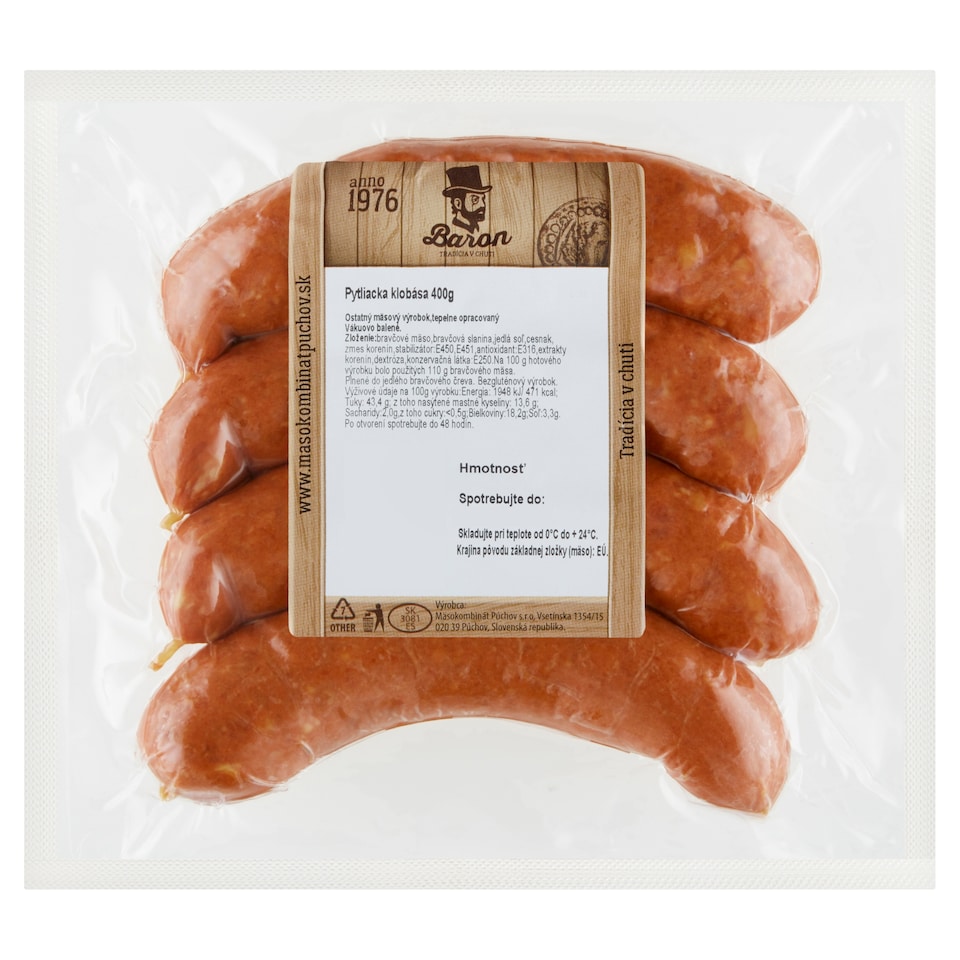 Baron Bandit Sausage 400 g