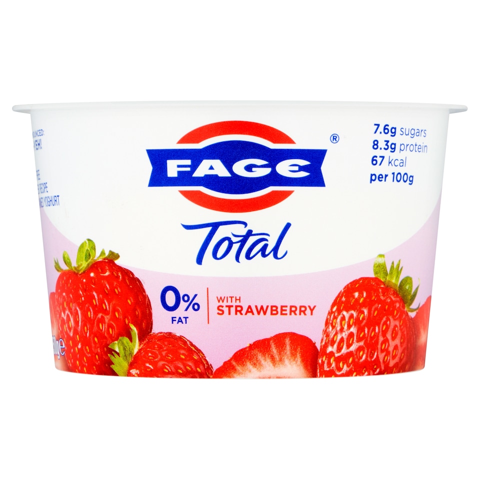 FAGE Total 0% Fat Greek Yoghurt with Strawberry 150g