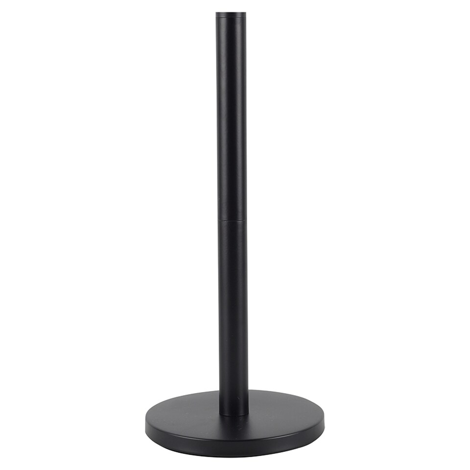 image 1 of F&F Home Black Freestanding Toilet Roll Holder 15 x 35 cm
