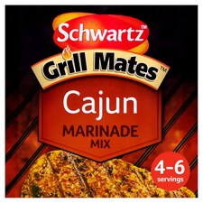 Schwartz Grillmates Cajun Seasoning 25G