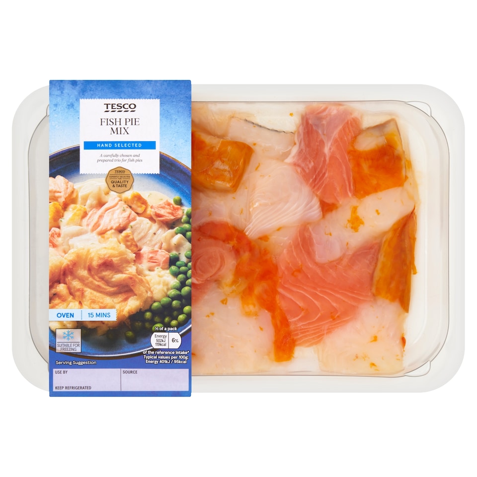 Tesco Fish Pie Mix 250G