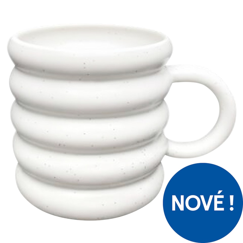 F&F Home Cream Chunky Rib hrnek