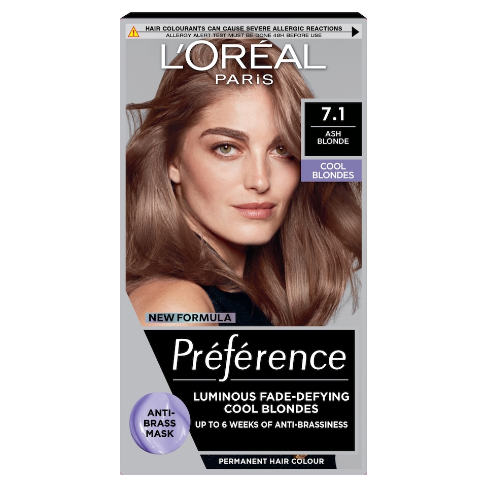 image 1 of L'Oreal Paris Preference Cool Blondes 7.1 Iceland Permanent Hair Dye