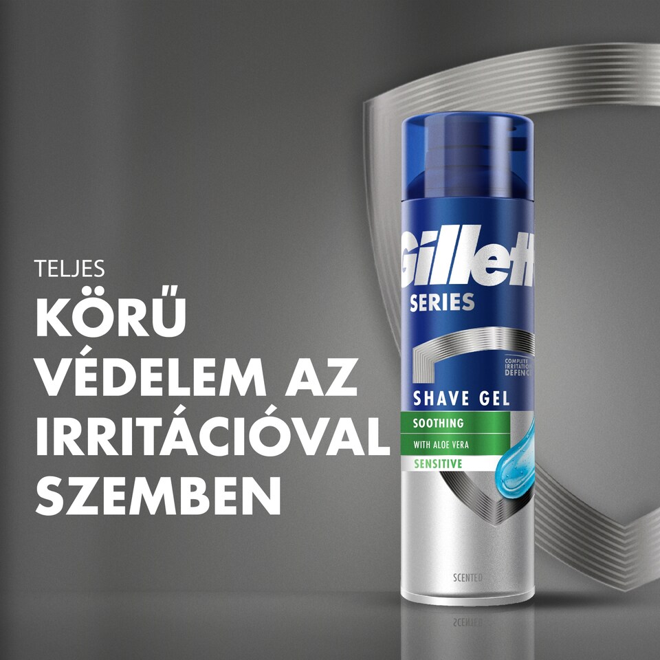 Gillette Készlet: Sensor3 Borotva + 5 Penge + Series Mini Borotvazselé 1. kép