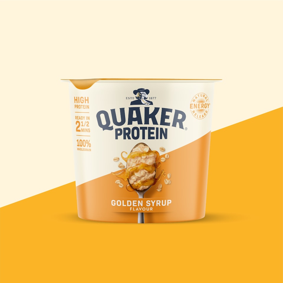 image 1 of Quaker Protein Oat So Simple Golden Syrup Porridge Pot 63g