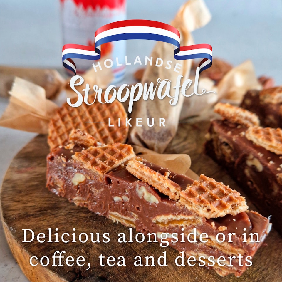 image 1 of Hollandse Stroopwafel Liqueur 700ml