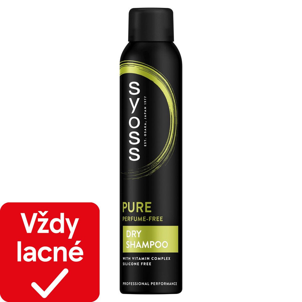 obrázok 1 z Syoss Pure suchý šampón bez parfumu a silikónov 200 ml