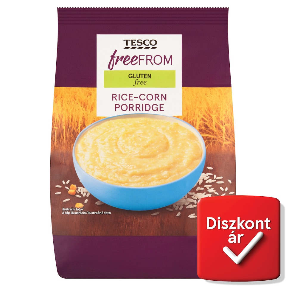 Tesco Free From gluténmentes rizskukorica kása 300 g