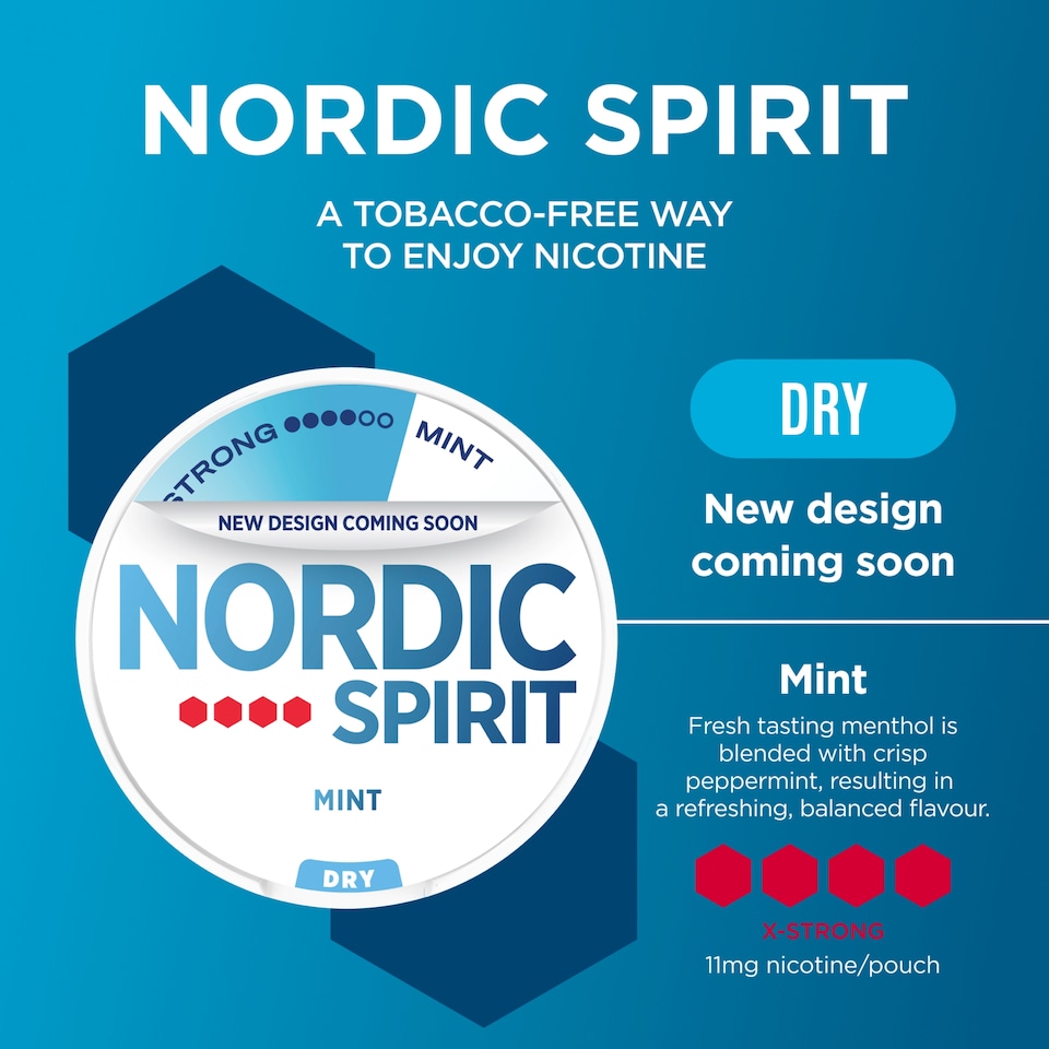 image 1 of Nordic Spirit Mint Extra Strong 12Mg