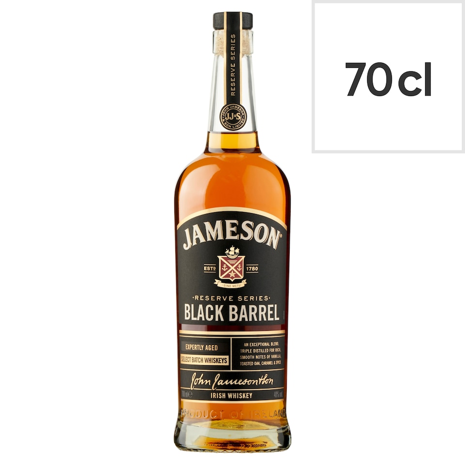 Jameson Black Barrel 700ml
