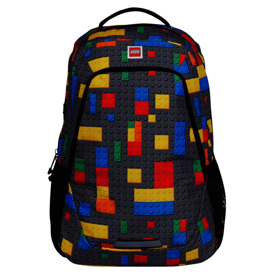 image 1 of LEGO Bricks Zero Colorful Light Backpack 22 l, 34 x 45 x 21 cm