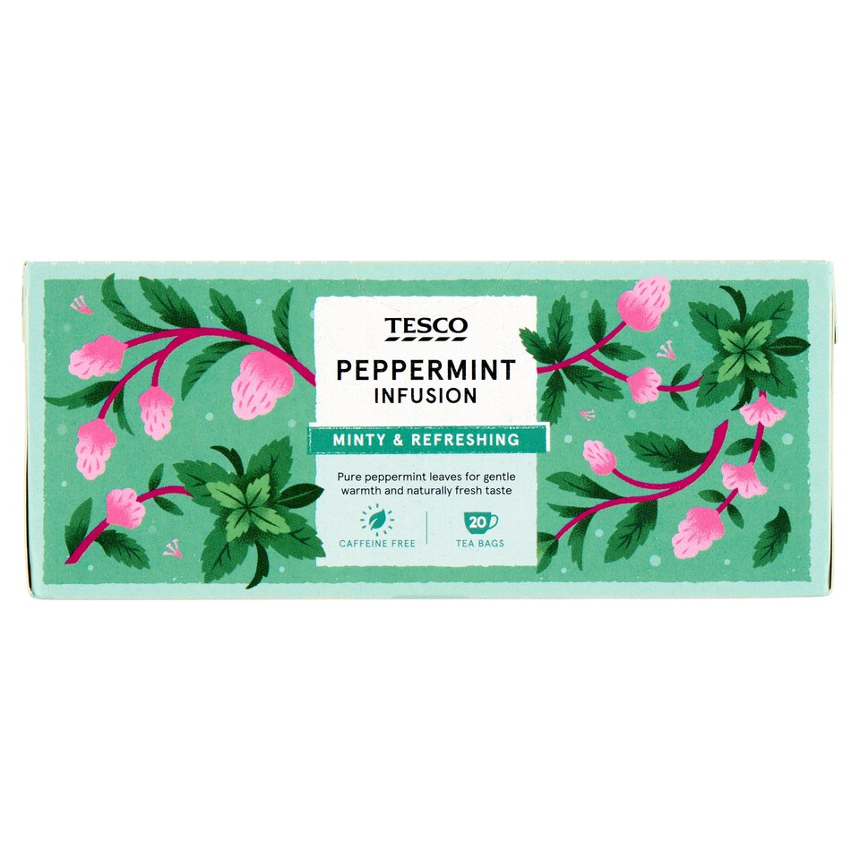 Tesco Peppermint Infusion 20 x 2 g (40 g)