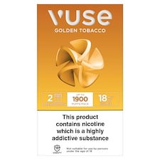Vuse Golden Tobacco ePod Eliquid Pods 18mg/ml 2 Pack