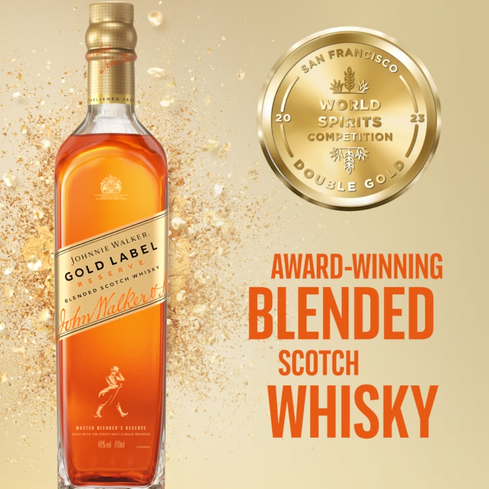 image 1 of Johnnie Walker Gold Label Reserve Whisky Bottle 40% Vol 70cl