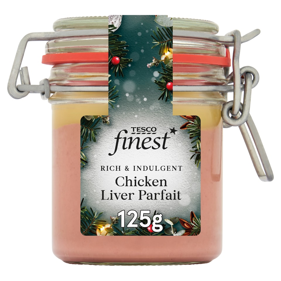 Tesco Finest Chicken Liver Parfait 125G