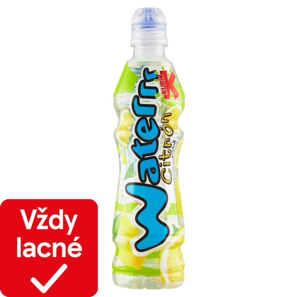 Kubík Waterrr Príchuť citrón 500 ml