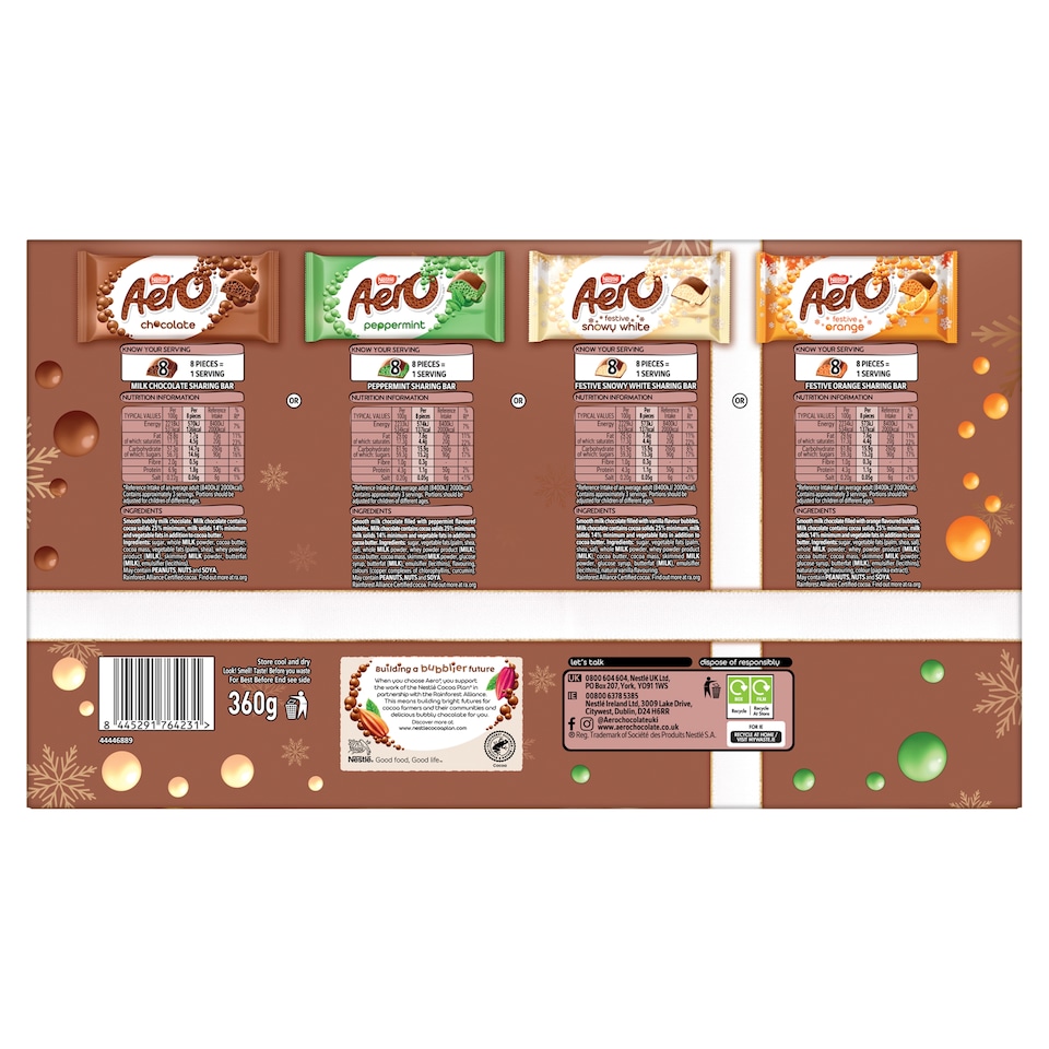 image 1 of Aero Chocolate Festive Selection Box 360g