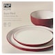 image 1 of F&F Home Aura Red Dinner Set 12 pcs