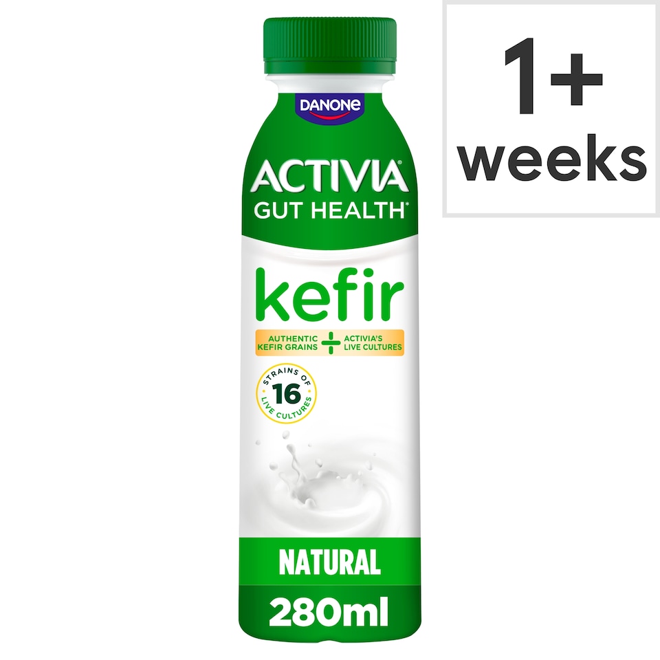 image 1 of Activia Kefir Natural Gut Health Yoghurt Drink 280ml